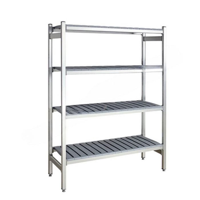 Alirack Shelving Unit 4 Tier Complete 1825W x 450D x 1700H - Total Food ...