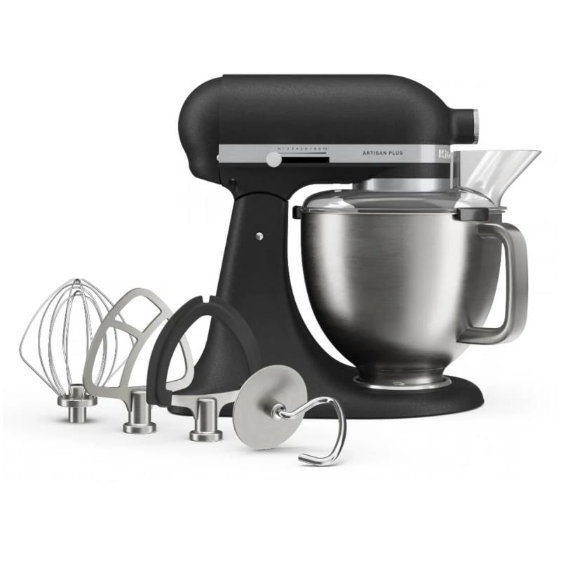 KitchenAid Artisan Plus stand mixer in Cast Iron Black