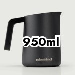 950ml and 1000ml milk jugs
