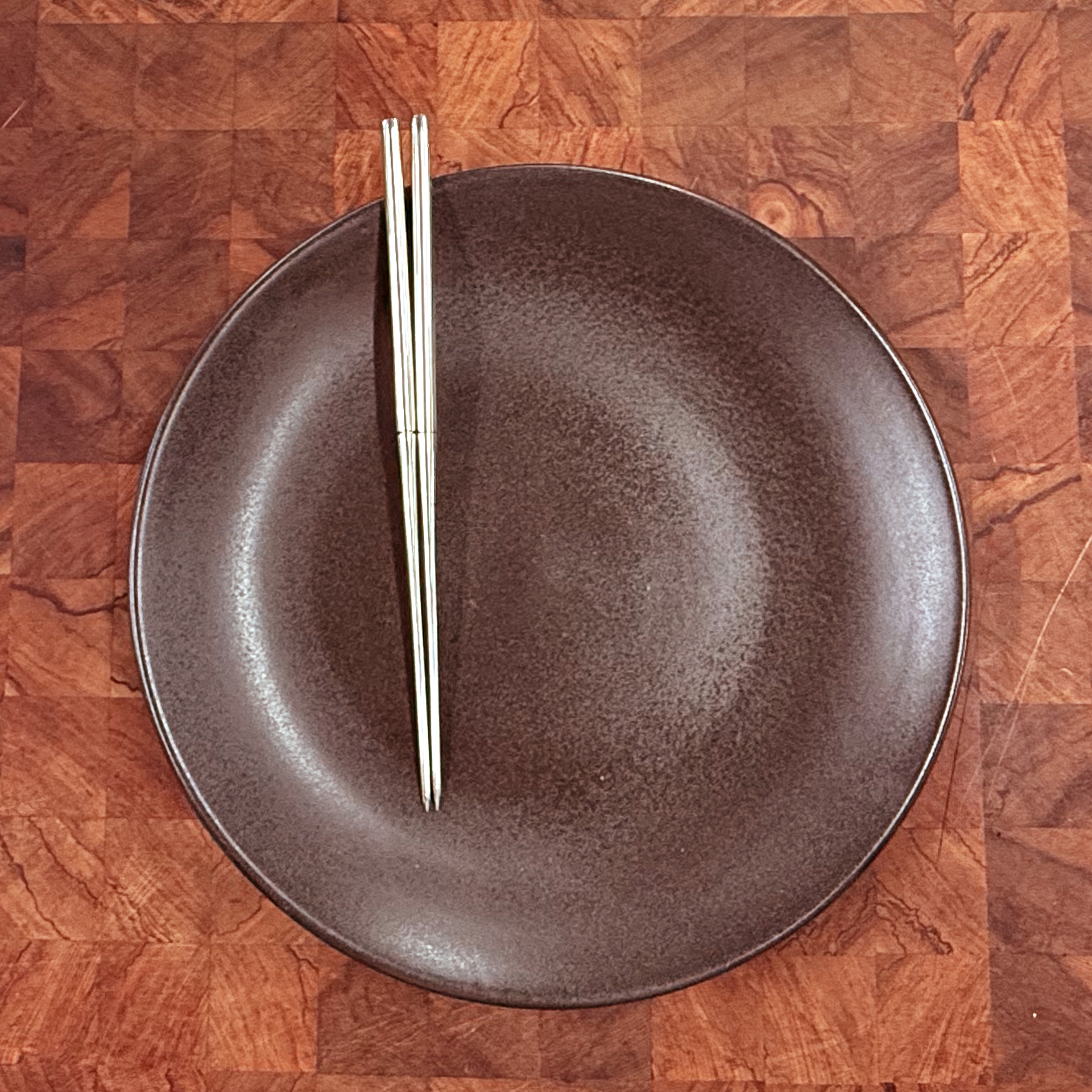Deluxe Plating Chopsticks Stainless 270mm - Pointed Tips